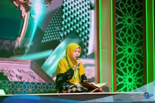Suara dari Langit Bengkalis, Noprianti Persembahkan Tilawah Terbaik MTQ Riau